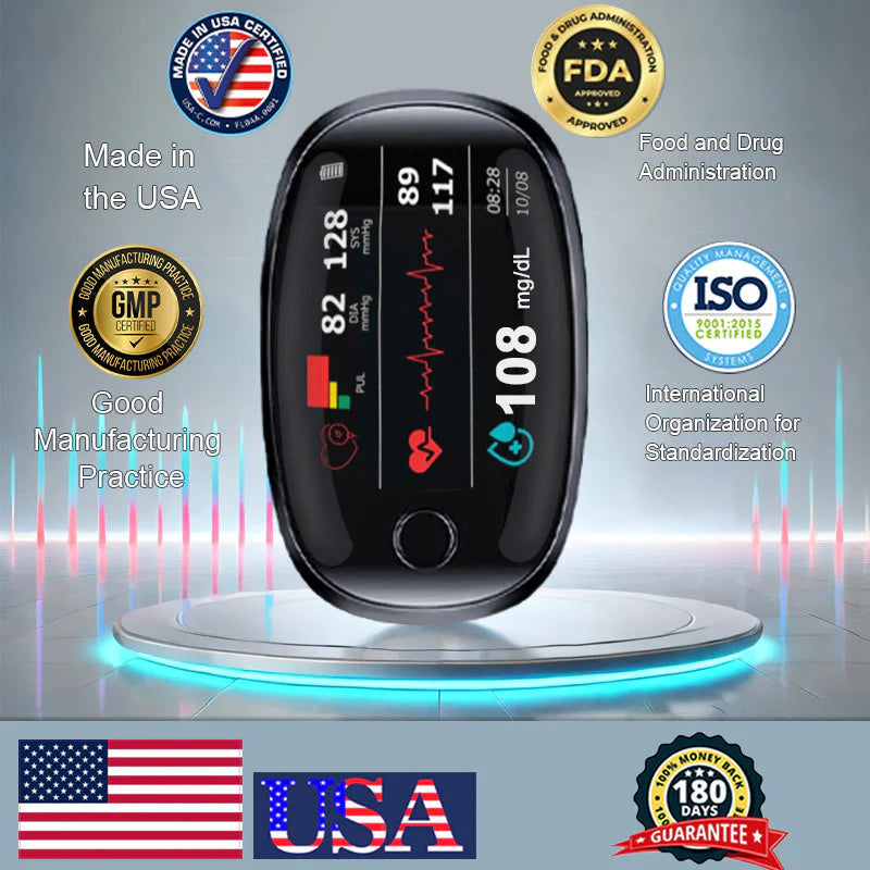🔥Flash Sale🔥 50K Sold 🔥 Non-Invasive Blood Glucose Meter